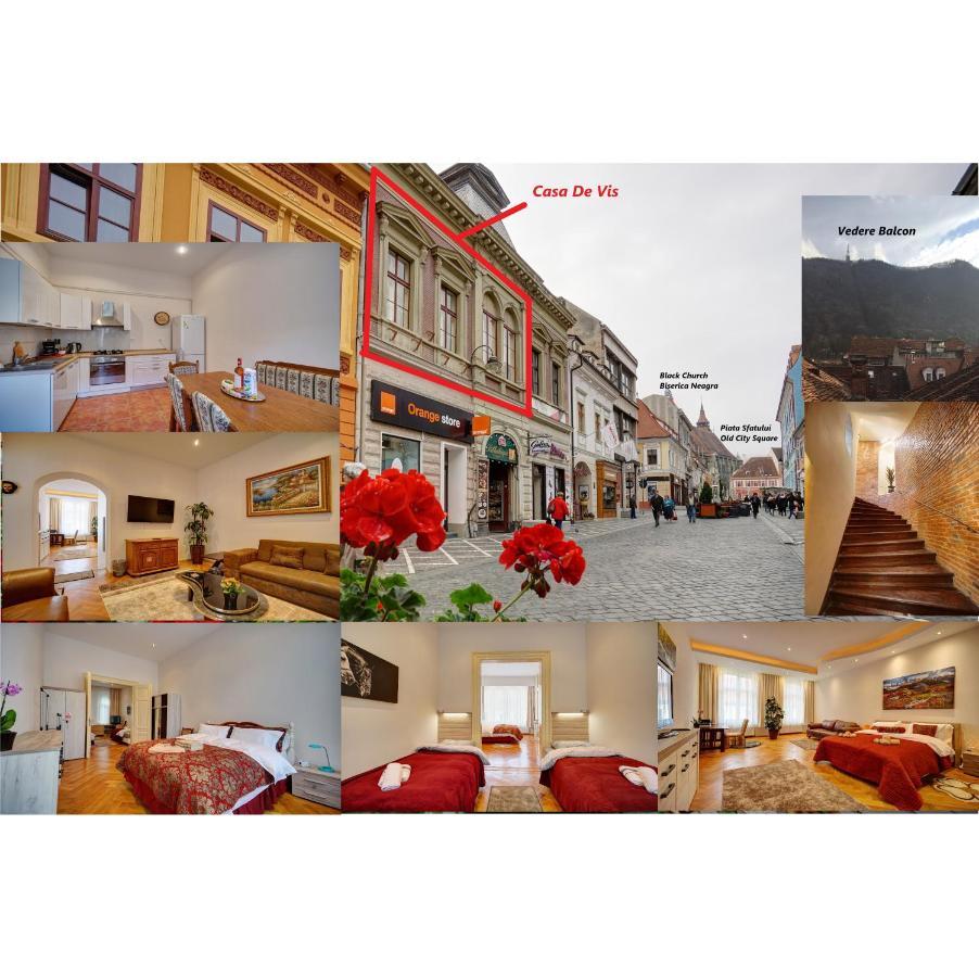 Ferienwohnung Casa De Vis, Brasov Old City Centre Exterior foto