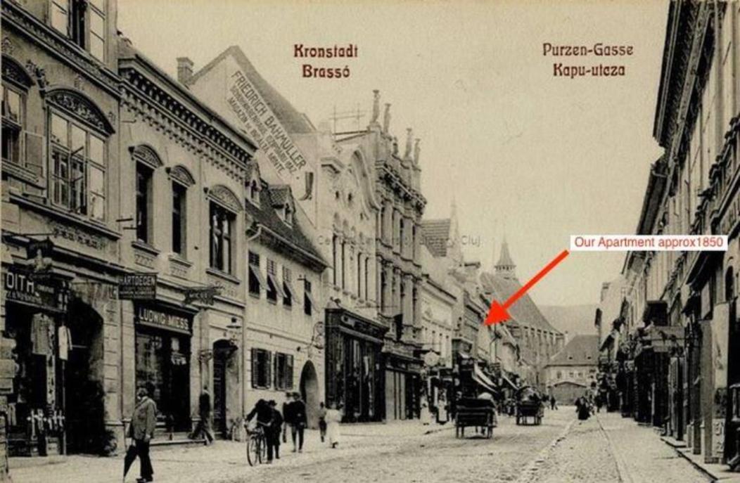Ferienwohnung Casa De Vis, Brasov Old City Centre Exterior foto