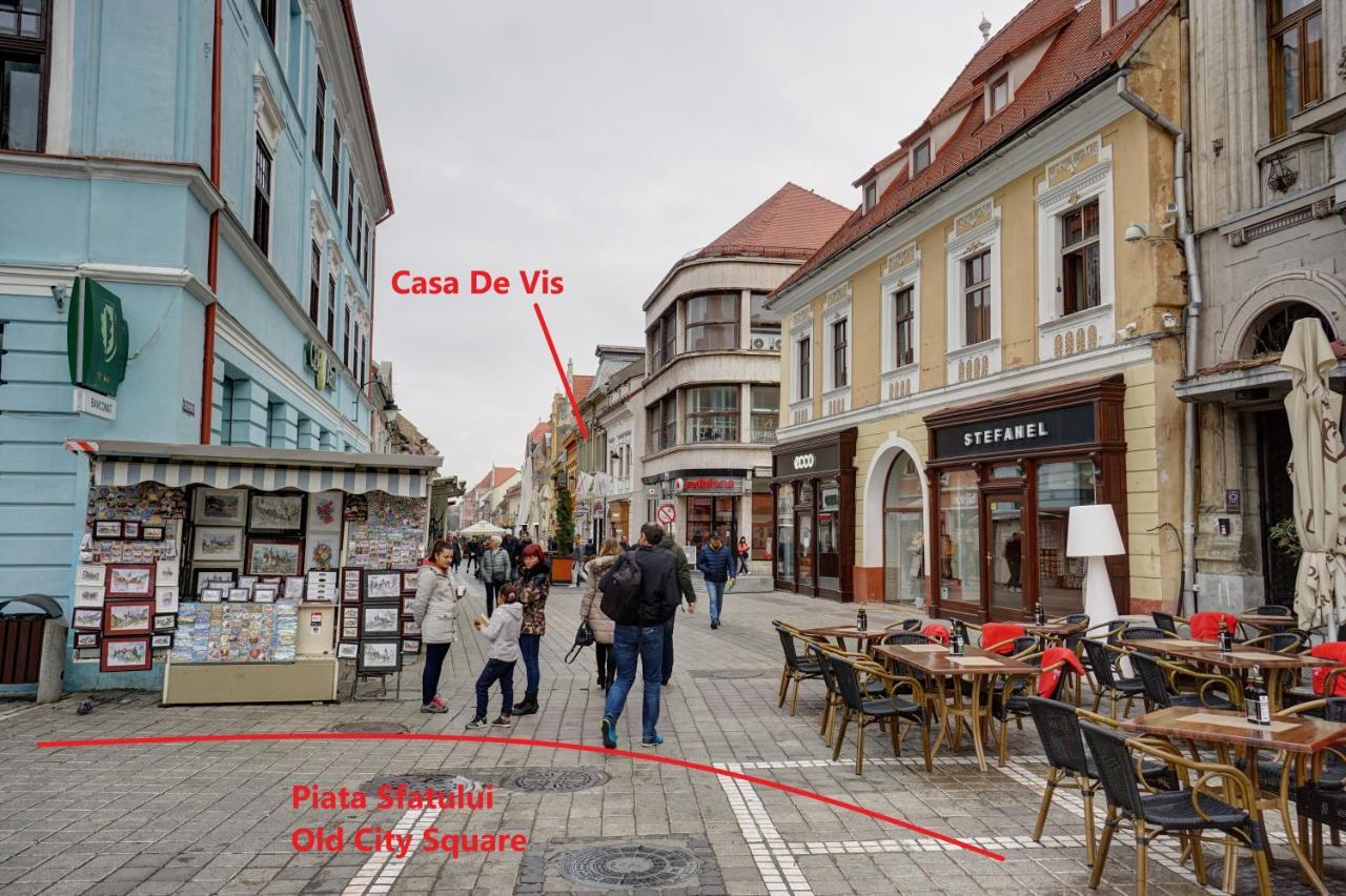 Ferienwohnung Casa De Vis, Brasov Old City Centre Exterior foto